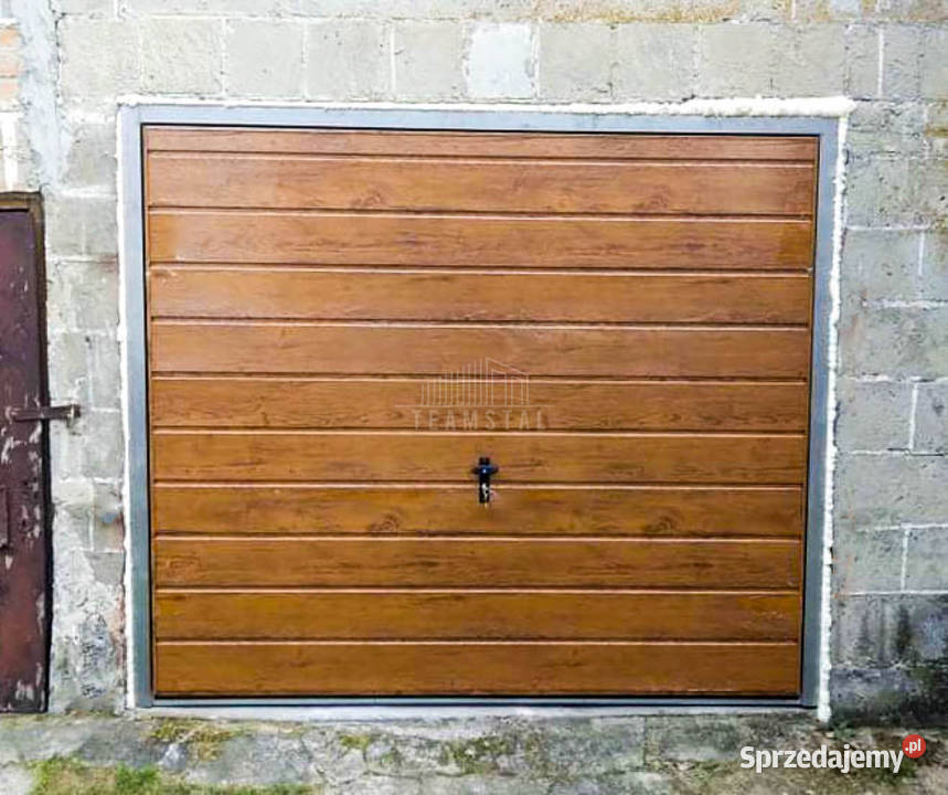 Bramy garażowe na wymiar uchylne ocieplone brama Chełm
