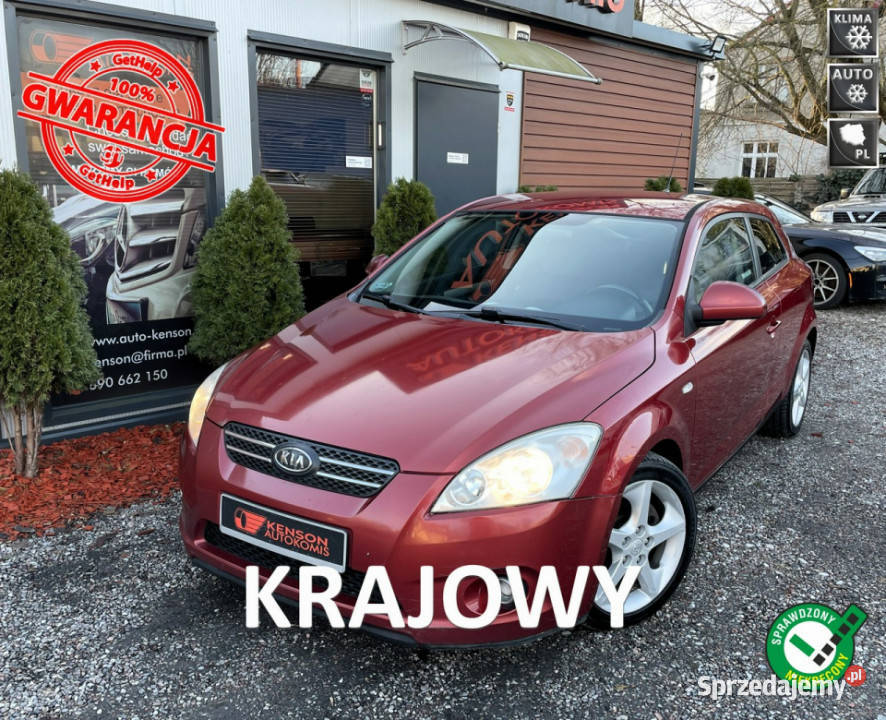 Kia Cee'd Polski Salon, Klimatyzacja automatyczna, Częściow…