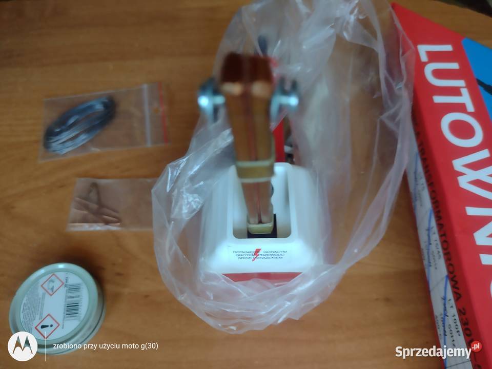 Prawdziwa lutownica ZDZ Łódź 125W Zestaw Międzyrzec Podlaski