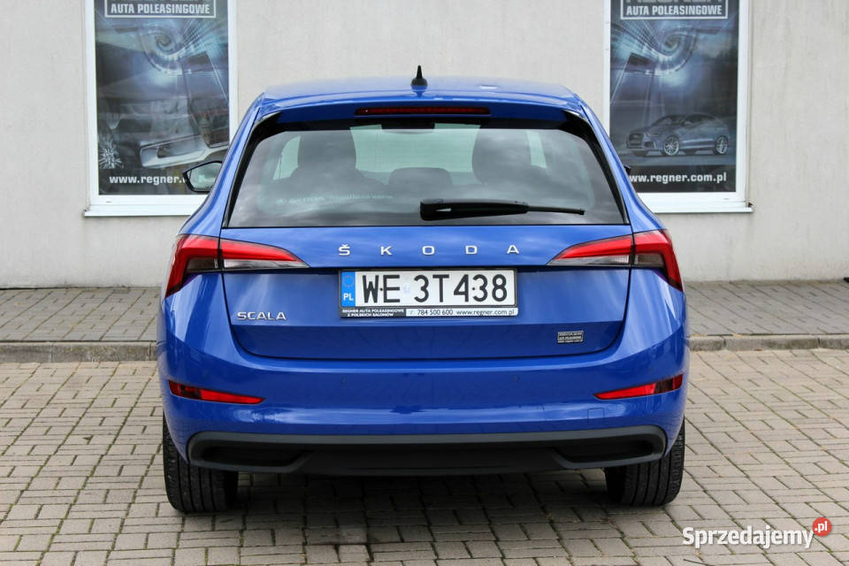 koda Scala Gwarancja FV23 SalonPL 10TSI 110 Rok produkcji 2021 Sokołów