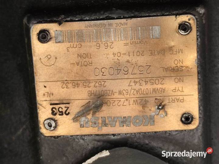 Silnik hydrauliczny Komatsu WA 100 A6VM107DA2 wielkopolskie