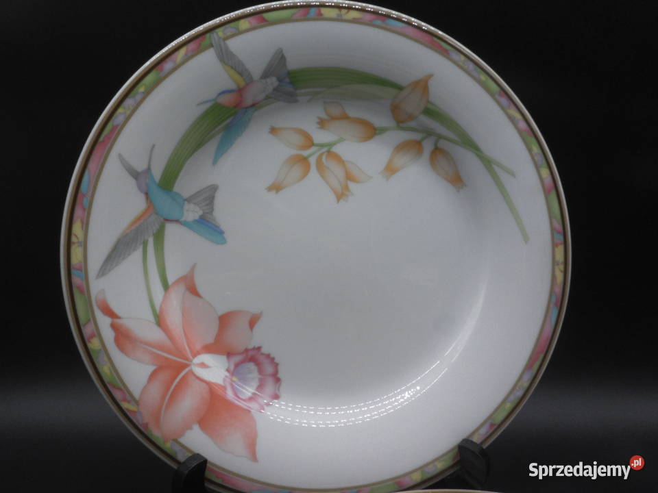 Talerze płytkie obiadowe Hutschenreuther z serii Raszków sprzedam