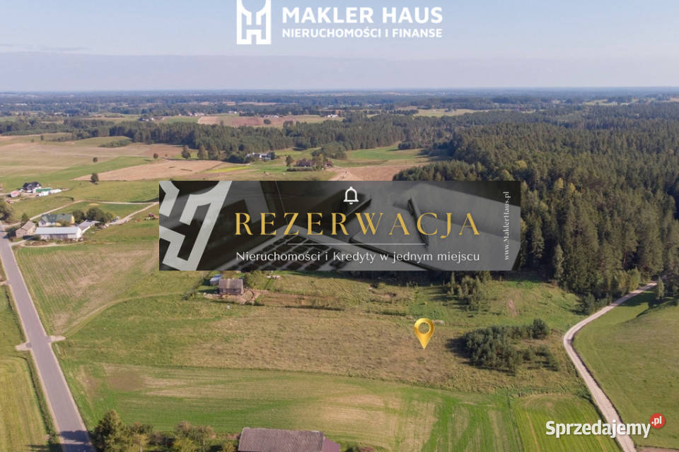 Działka 3001 m2 z warunkami zabudowy Węgielnia