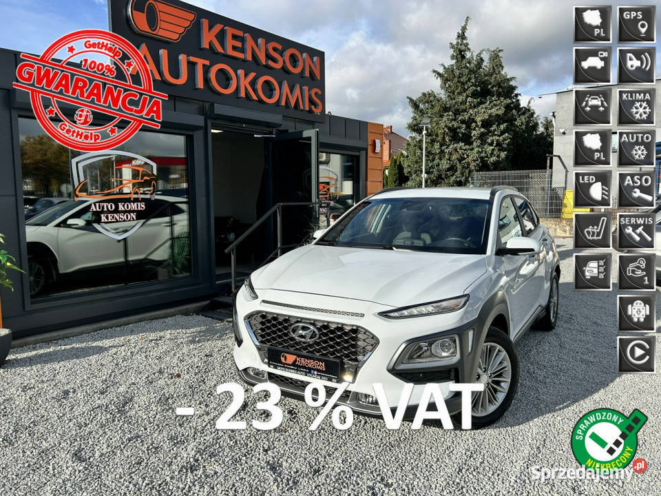 Hyundai Kona Salon 1Wł Bezwypadkowa Podgrzewane ABS sprzedam
