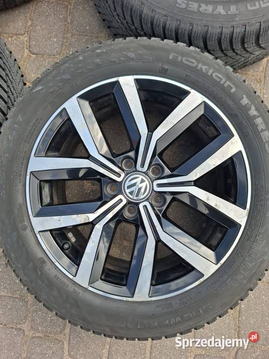 Koła alufelgi Passat B8 świeże opony Nokian zima Grabowskie