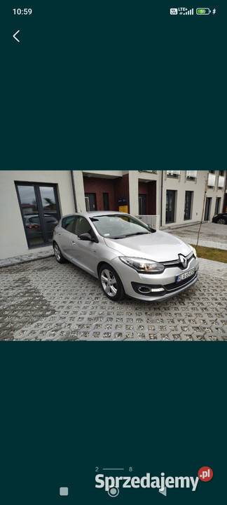 Renault Megane lll Limited Navi Alu 17 podkarpackie Łańcut