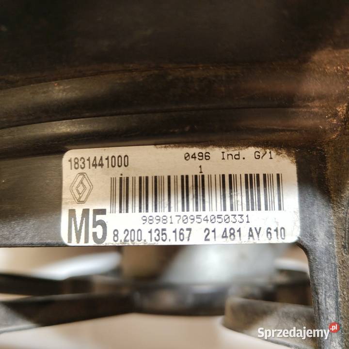 Renault wentylator chłodnicy Września