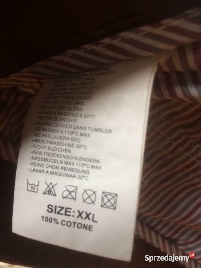 Spodniebojówki męskie XXL brązowe sprzedam
