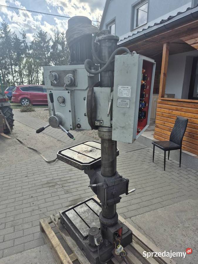 Wiertarka Słupowa  B-1832FN/400 (Autoposuw, Gwintowanie) – 2003r.