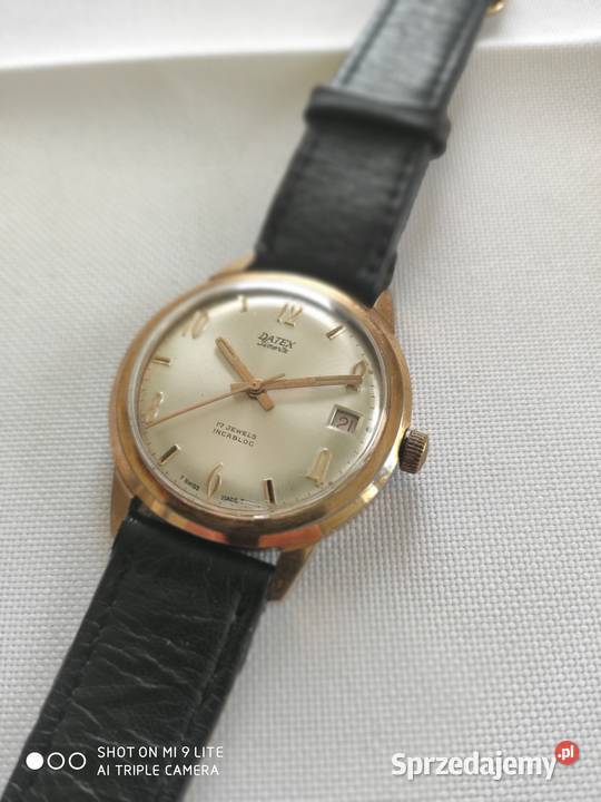 Unikatowy szwajcarski zegarek Datex Jimerite Lublin sprzedam