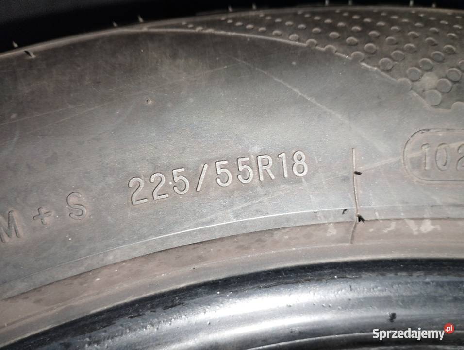 Opony wielosezonowe Fortune 22555R18 stan b 22r Opony Kraków sprzedam