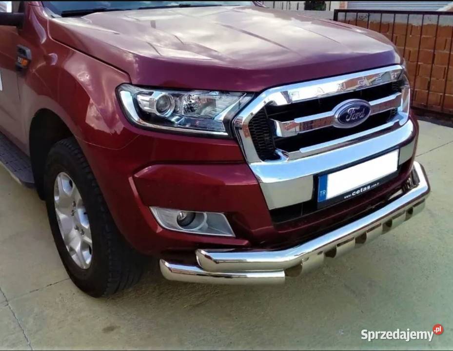 Orurowanie przednie FORD RANGER 2023 76mm Chrom
