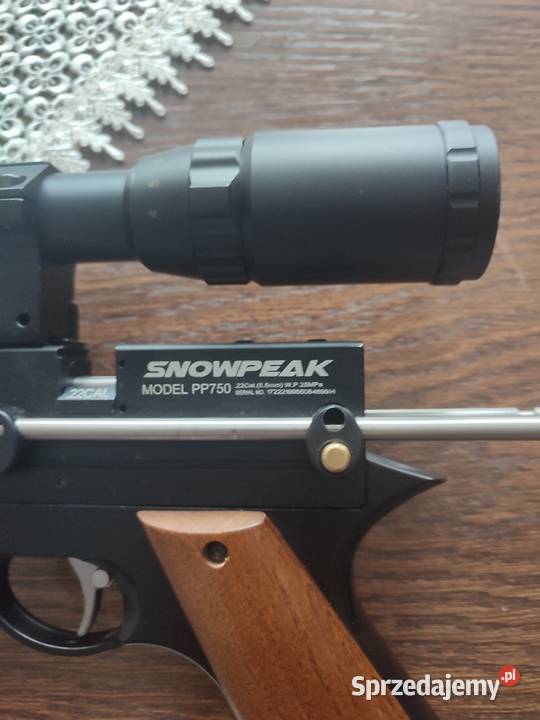Karabinek wiatrówka PCP SNOWPEAK PP750 55mm Ożarów