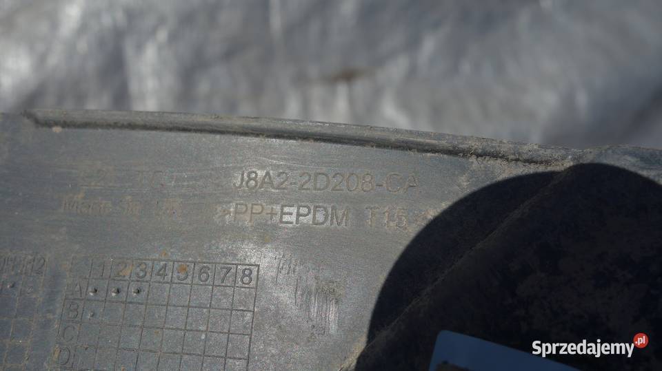 Kierownica Powietrza Chłodzenia Tarcz Zderzaka