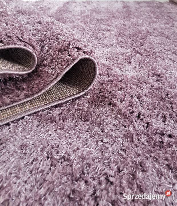 OUTLET Dywan shaggy GLAMOUR nabłyszczany lila Dywany i wykładziny małopolskie Przeciszów