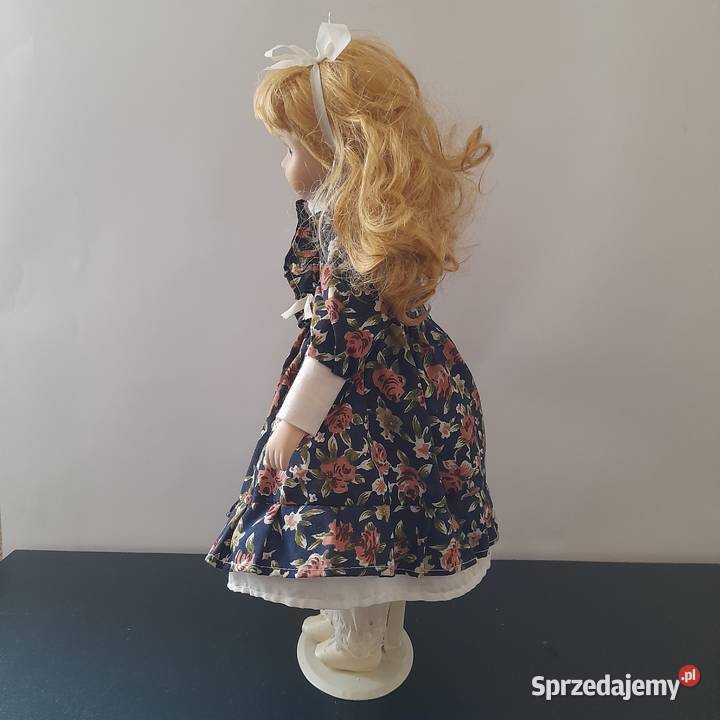 Lalka porcelanowa wys405 kolekcjonerska Bogatynia