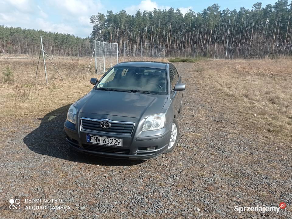 Sprzedam Toyotę Avensis T25 Kożuchów