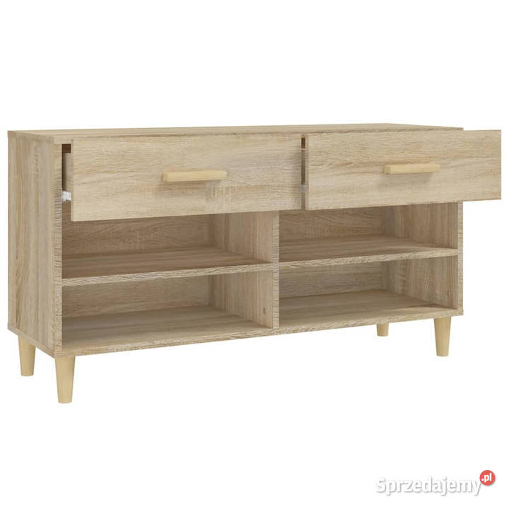Szafka na buty dąb sonoma 102x35x55 WM812819 Warszawa