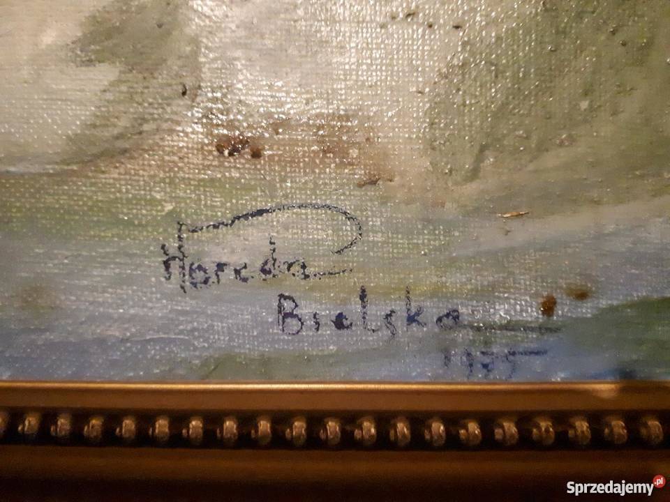 BielskaTworkowska Leokadia praczki 1935r Malarstwo Bydgoszcz