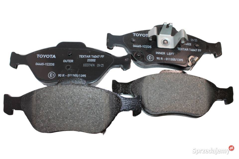 TOYOTA Yaris Oryginal klocki hamulcowe przod Części samochodowe dolnośląskie Kąty Wrocławskie sprzedam