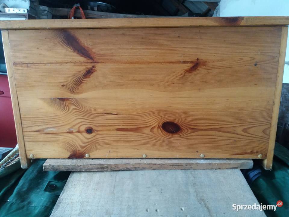 Ławkoskrzynia drewniana Krępa Górna