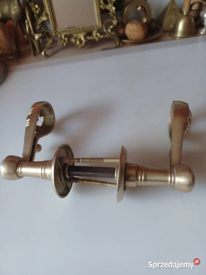 Duże mosiężne klamki Poznań