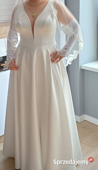 Suknia ślubna idealny stan Klasyczna Bytom