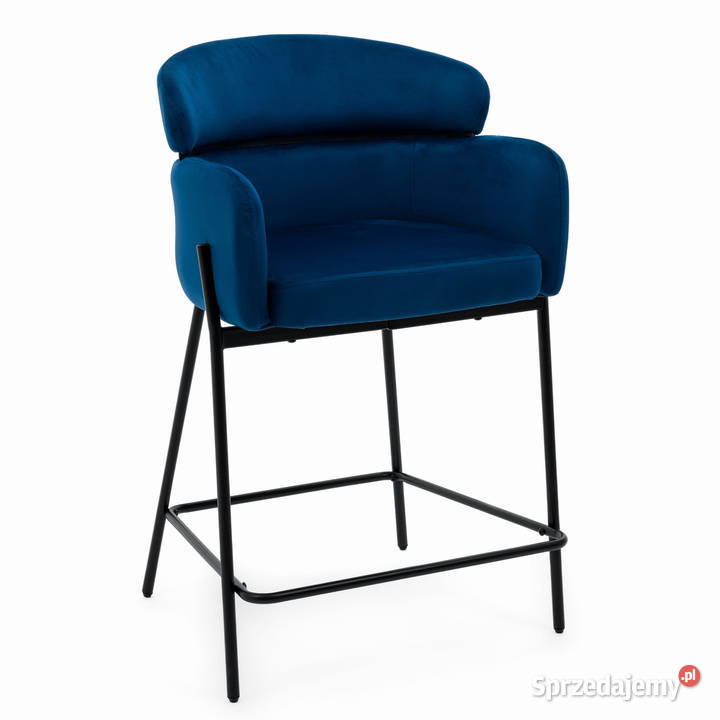 Hoker Tapicerowany Bolzano Granatowy Wysyłka 24H wielkopolskie Tarchały Małe