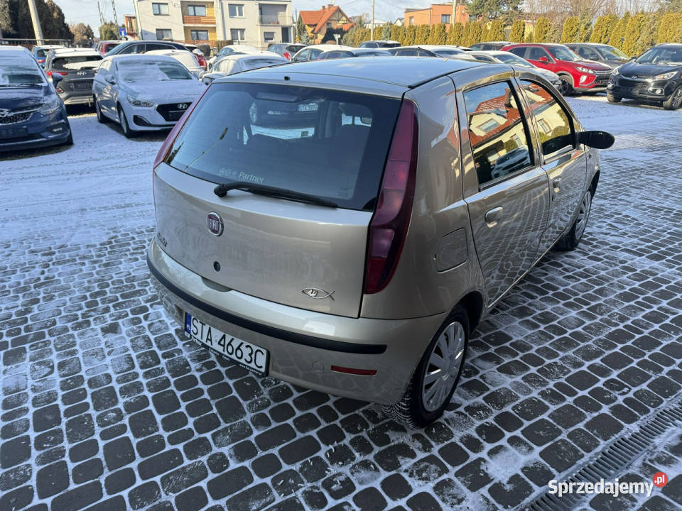 Fiat Punto 12 60 Klimatyzacja II FL 2003 manualna Orzech