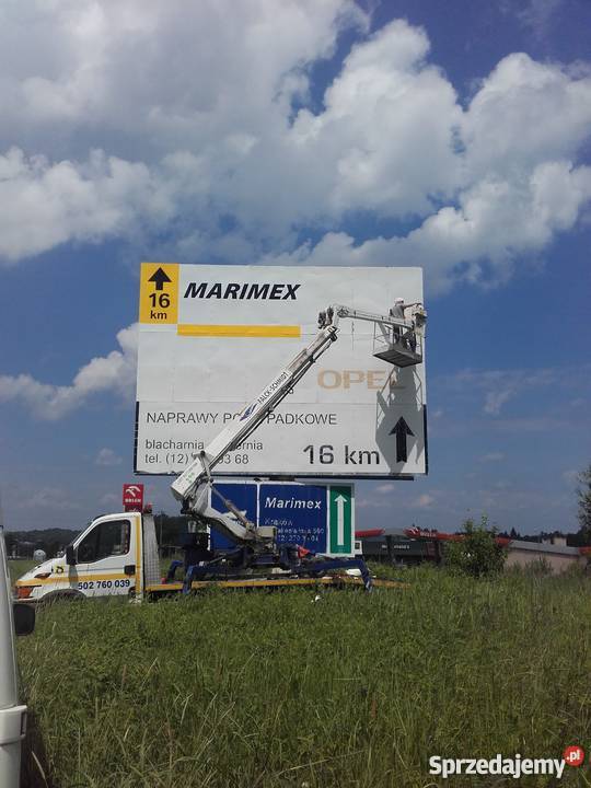 Podnośnik koszowy FALK SCHMIDT pająk Dźwigi, podnośniki Chronów