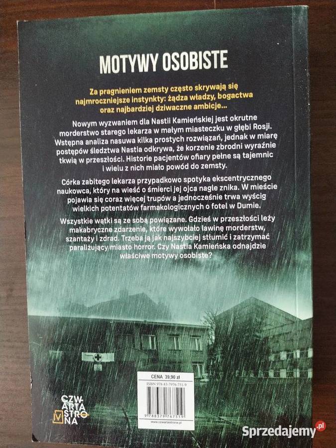 Aleksandra Marinina Motywy osobiste Puławy