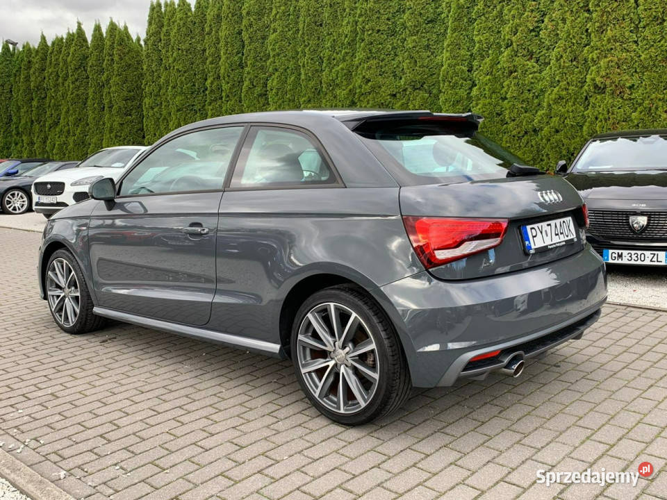 Audi A1 10 TFSI 95 SLine Klima PDC 8X 2010 szary wielkopolskie Baranowo sprzedam