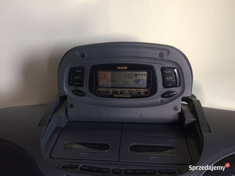 Panasonic RXDT75 radiomagnetofonCD Kutno sprzedam
