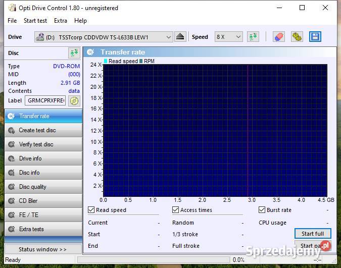 Do laptopa DVD Writer nagrywarka TSL633 SATA łódzkie Łódź