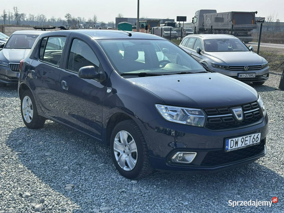 Dacia Sandero 10 SCe 73 2019r krajowy niski dolnośląskie Wojkowice sprzedam
