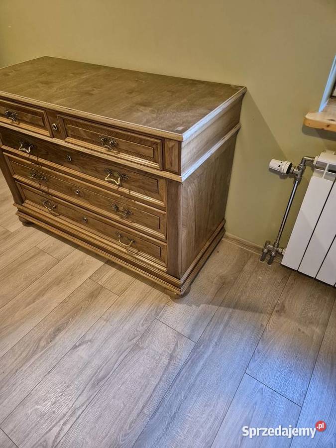 Komoda Dębowa z szufladami Klepacze