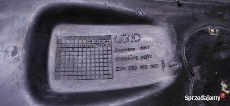 Audi V6 TDI osłona silnika Dębina
