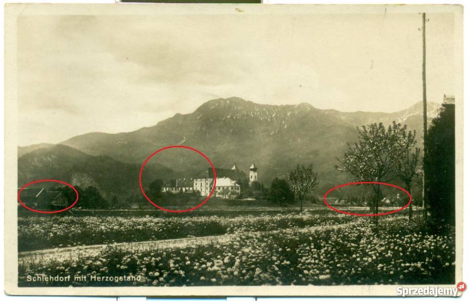 Schlehdorf mit Herzogstand Postkarte Ostrów Wielkopolski