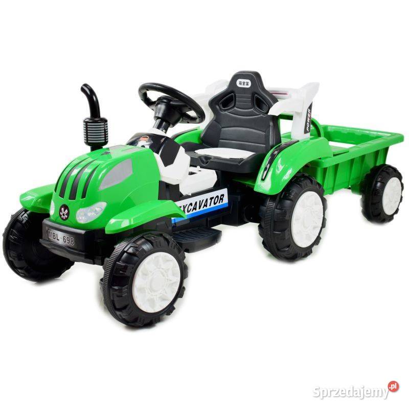 TRAKTOR NA AKUMULATOR Z PRZYCZEPĄ MIĘKKIE Toruń