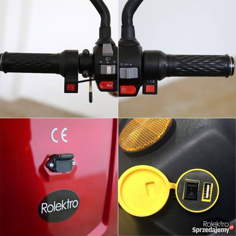 Wózek skuter elektryczny inwalidzki Łańcut