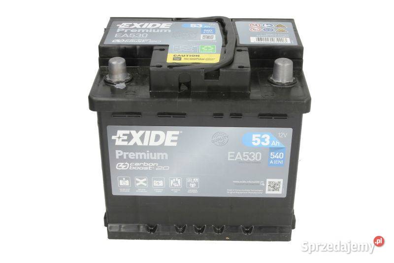 Akumulator Exide Premium 53Ah 540A EA530 mazowieckie sprzedam