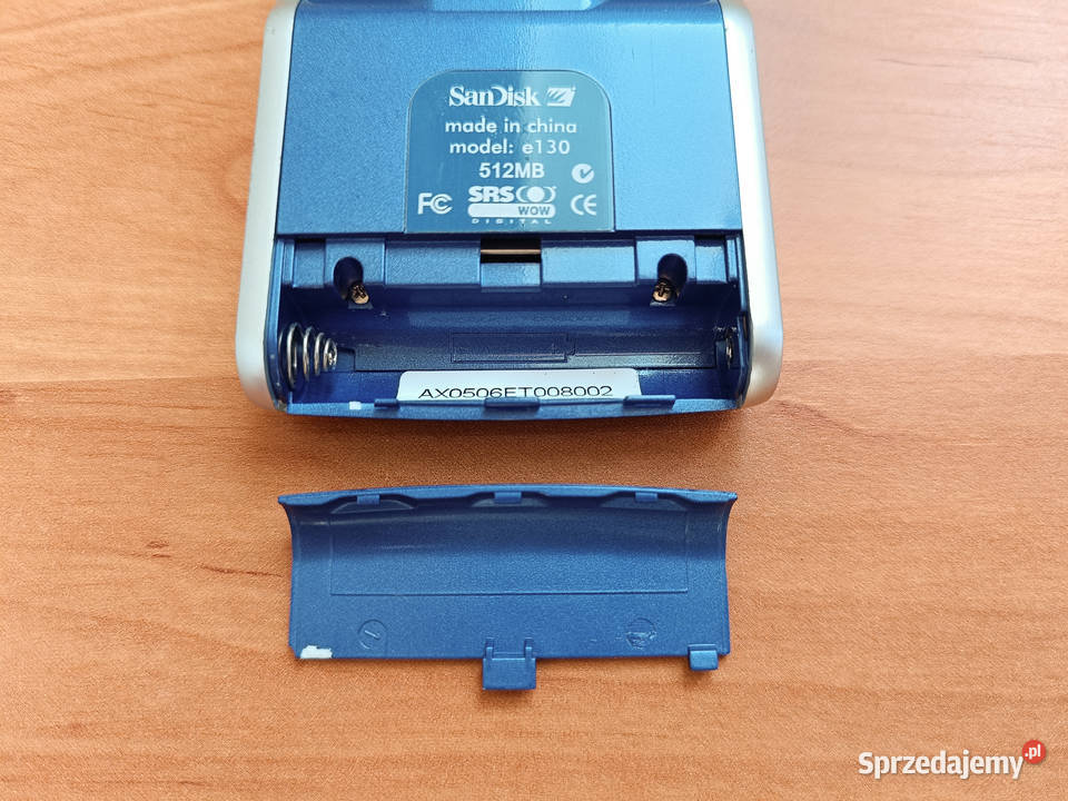 Sandisk Sansa e130 512 MB odtwarzacz MP3 2005 Stara Wieś sprzedam