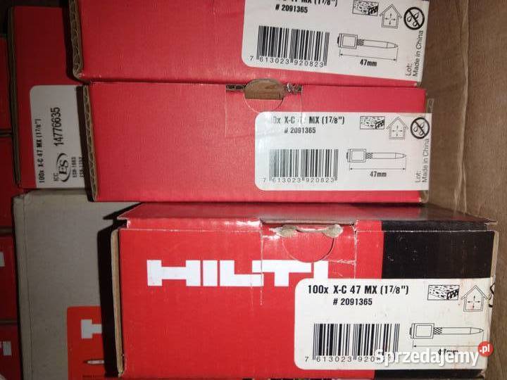 hilti gwoździe do betonu XC47 Żywiec