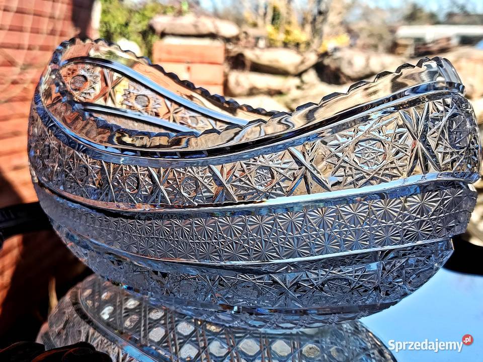 Piękna duża kryształowa gondola