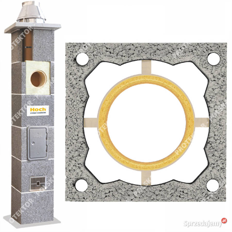Hoch Standard system kominowy wkład ceramiczny Gdańsk