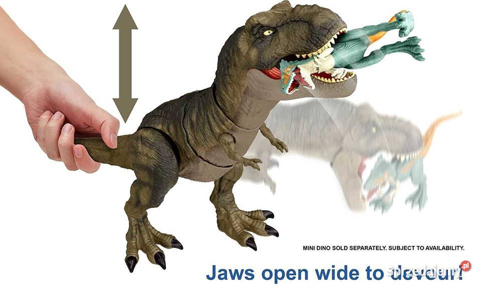 Tyranozaur TRex Dźwięk Ruch Dinozaur Jurassic Mogilany sprzedam