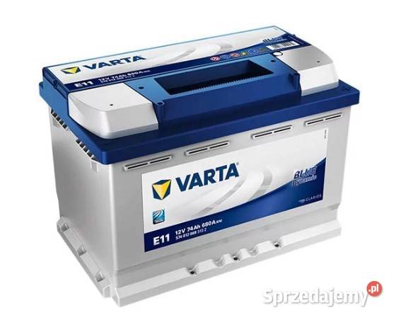 Akumulator VARTA Blue Dynamic E11 74Ah 680A EN osobowe Wałbrzych