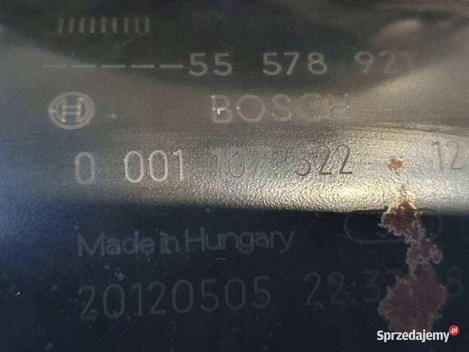 ROZRUSZNIK Opel Meriva B 14 16V 0001107522 Chełm