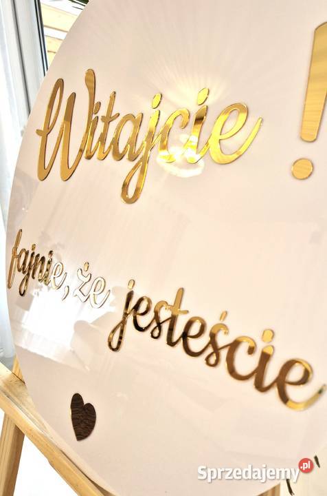 Tablica powitalna Witamy Częstochowa