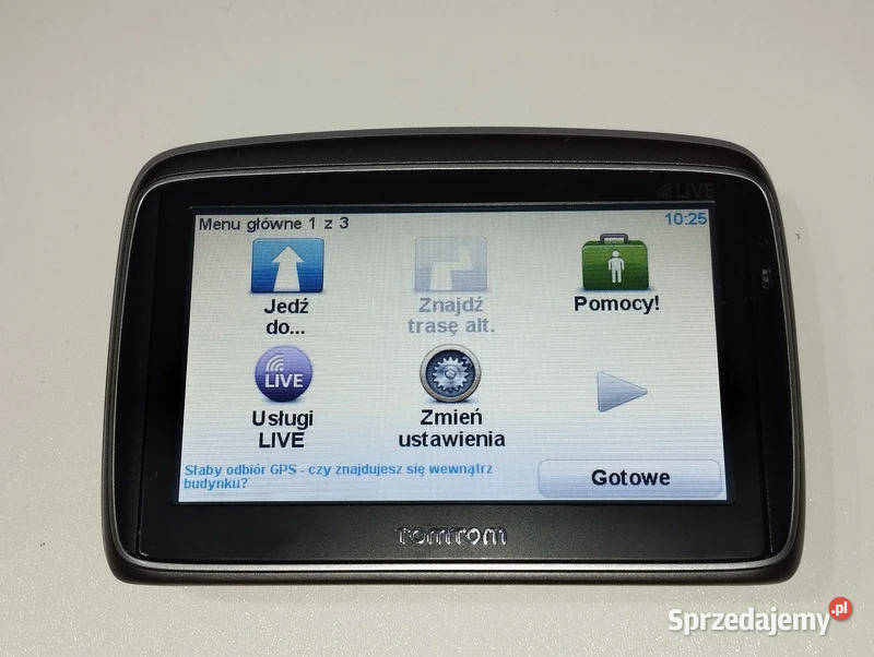 Nawigacja Tomtom GO LIVE Nawigacje GPS Witnica